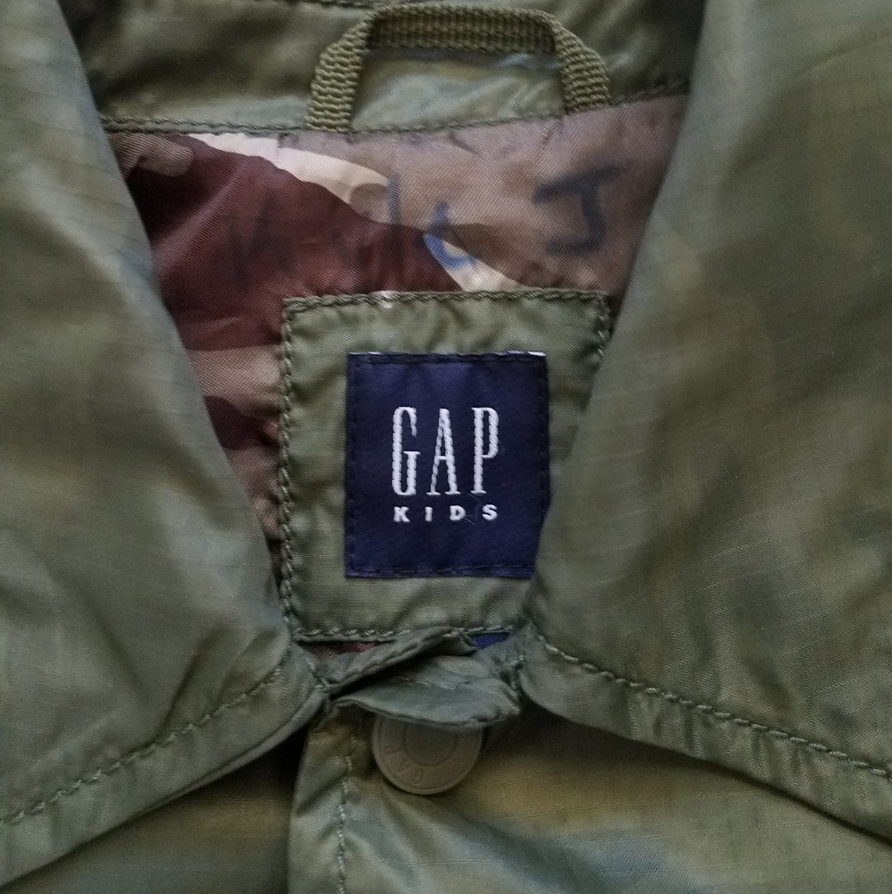 🛍5xHP🛍Gap Lined Windbreaker Jacket EUC Size 4/5 - Picture 4 of 6